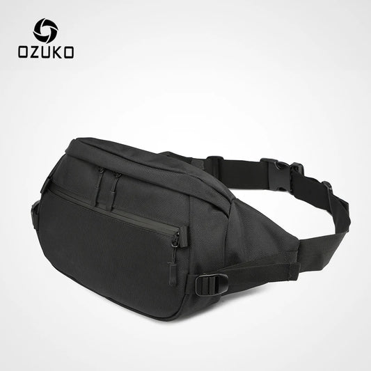 Male Casual Waist Packs Waterproof Fanny Pack Men